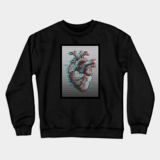 You make my heart glitch Crewneck Sweatshirt